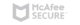 Beveiligd door McAfee